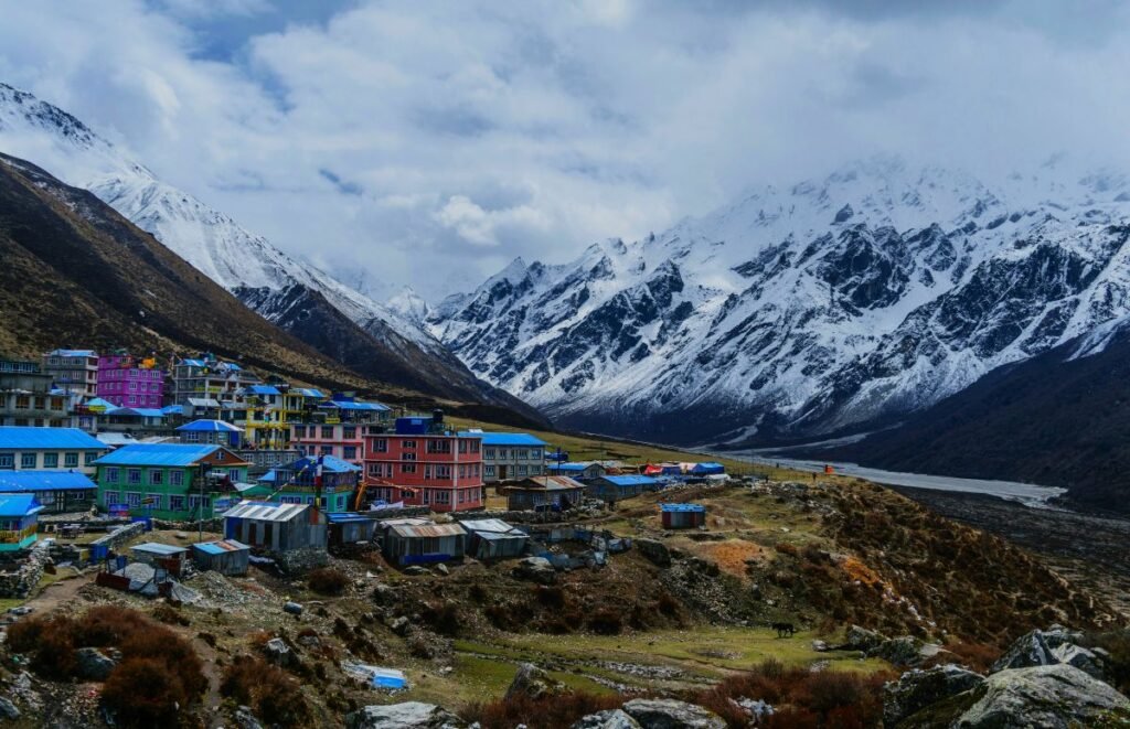 Beautiful views of Langtang Village