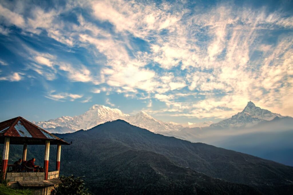 Beautiful views of Ghorepani