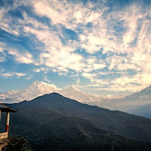 Beautiful views of Ghorepani